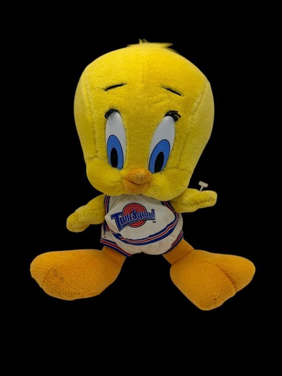 Warner Bros. Other - Vintage Tweety Bird Tune Squad Space Jam Plush 11" Warner Bros 1996 Toy